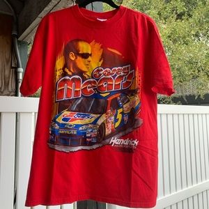 Nascar Casey Mears Red T-shirt Large